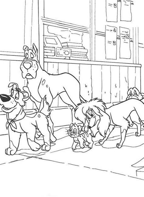 Algorithms of counting popular trends of our website offers to you see some popular coloring pages: Wander Around In Oliver And Company Coloring Pages ...