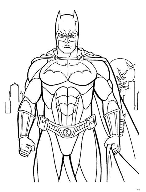 Batman has to be one of the coolest dc comic characters since 1939. Print & Download - Batman Coloring Pages for Your Children