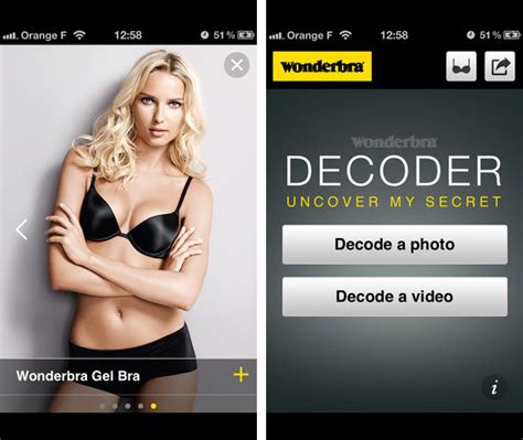 It is best see through clothes app that can tell your friends that you have supervision and you can see all things hiding their clothes. Wonderbra App Gives You X-Ray Vision to See Beneath Model ...