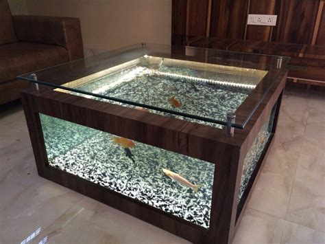 The octagon aquarium coffee table is a wonderful addition to any home or office. Coffee Table aquarium