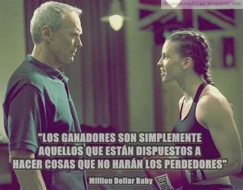 Venus mccrary aka million dollar baby. Frases de cine y de cineastas: Million Dollar Baby