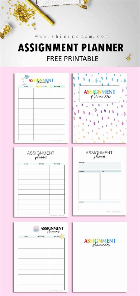 Do my homework services for students who want to score high at reasonable prices. Printable Homework Planner for College Students Be ...