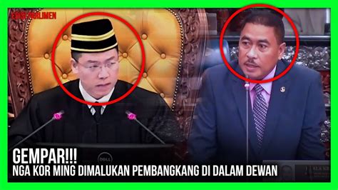 Khairy calls nga kor ming taliban in parliament, mocks his comprehension skills. GEMPAR!!! NGA KOR MING DIMALUKAN PEMBANGKANG DI DALAM ...
