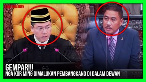 Nga kor ming is on facebook. GEMPAR!!! NGA KOR MING DIMALUKAN PEMBANGKANG DI DALAM ...