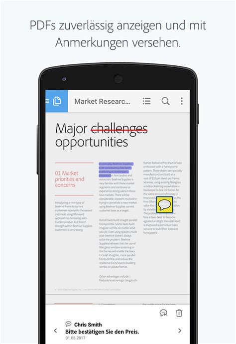 Adobe invented pdfs, so it stands to reason that they would be the providers of the best way to read them. Adobe Acrobat Reader - Android-Apps auf Google Play