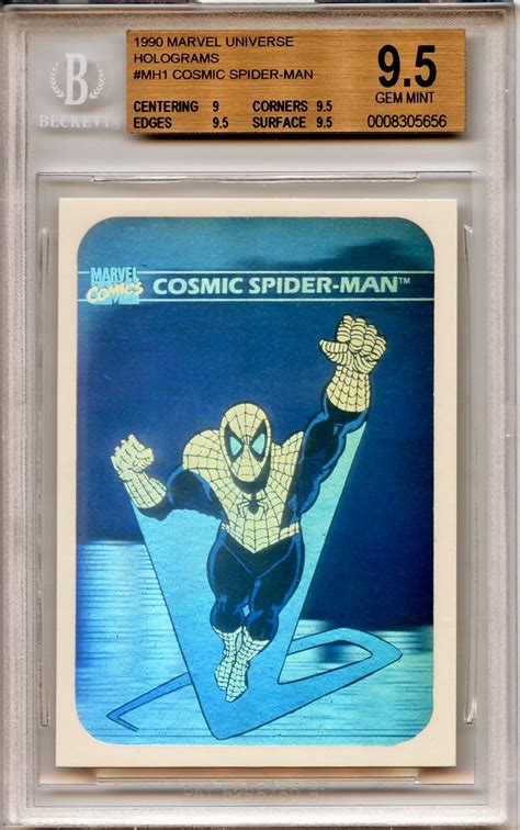 You have made yourself a hologram pyramid! Graded Marvel Cards: 1990 Impel Marvel Universe Hologram ...