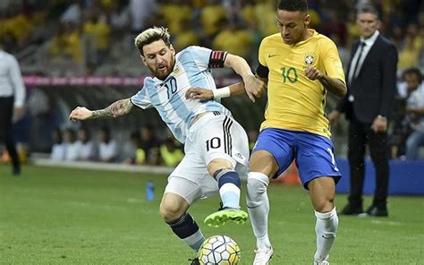 Brazil await the winner of this semifinal showdown they've failed to score multiple goals in their last five matches, and the last time they did it was on june 8 in world cup qualifying against argentina. Messi and Neymar Jr will face each other in a friendly ...