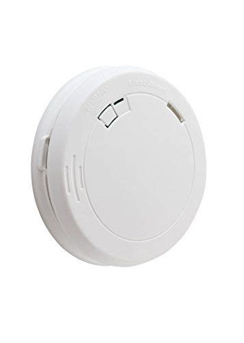 Code one battery operated smoke detector with ionization sensor. Battery-operated smoke detector requires no rewiring for ...