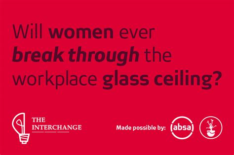 Are women banging their heads against a glass ceiling or rooted to a sticky floor? Will women ever break through the workplace glass ceiling ...