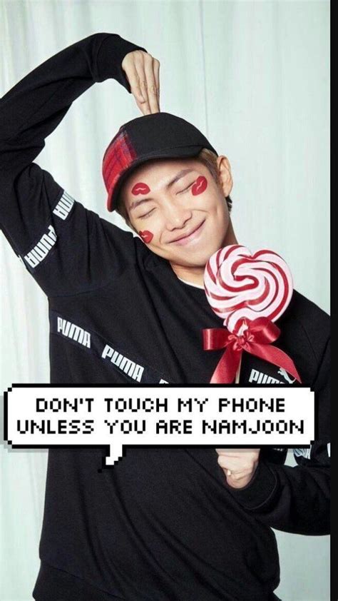 Bts lockscreen wallpaper dont touch my phone. BTS Wallpaper - Don't touch my phone | Bts wallpaper, Bts ...