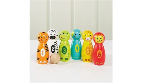 During bath time, have toys disappear under the bath water, then magically reappear, says stacy debroff, author of the mom book: George Home Wooden Animal Skittles Set, read reviews and ...