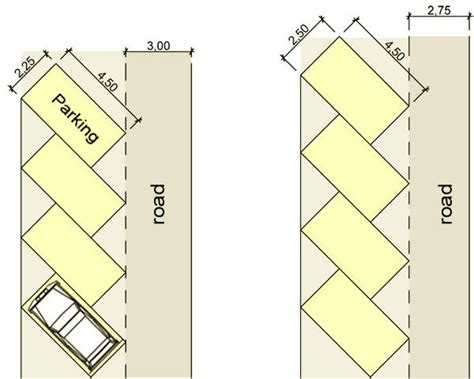 Posts and comments should be in english or malay. 45 parking space, 45 oblique parking | Parking space ...