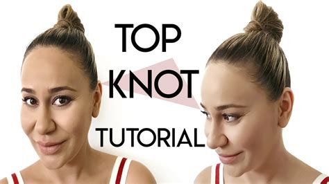 I've even done a braided top knot before which you can check out here. Top Knot Bun Hair Tutorial - YouTube