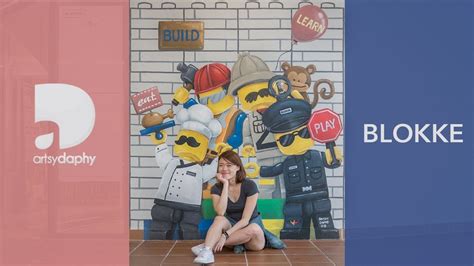 Check this out, moms and dads! BLOKKE Citta Mall Restaurant Murals | Artsy Daphy Kuala ...