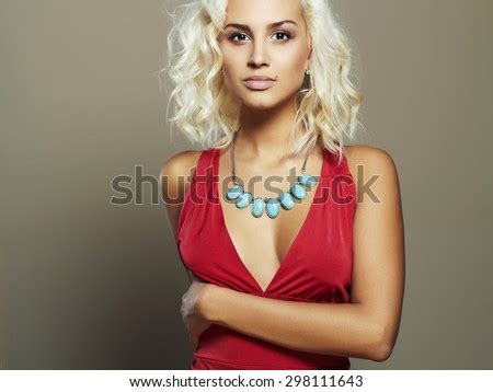 Looking for big beautiful blonde amateur free porn? Young Beautiful Woman Red Dress Sexy Body Stock Photo ...