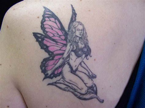 It is also possible to combine a fairy tattoo with other styles and designs. sexy fairy tattoo design - Design of TattoosDesign of Tattoos