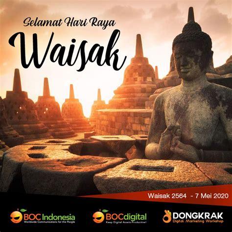 Cara menggunakan twibbonize hari raya waisak 2021. Selamat Hari Raya Waisak 2020