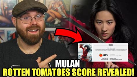 Not a bad movie, but one of the lowest scored movie from pixar. Mulan Rotten Tomatoes Score REVEALED!!!! - YouTube