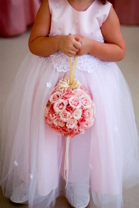 Check spelling or type a new query. Sweetheart roses kissing ball for flower girl | Flower ...