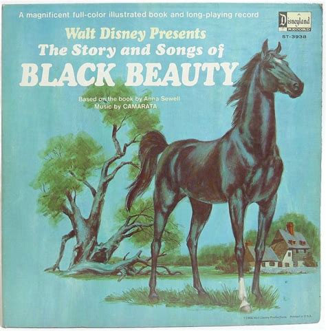 Walt Disney Black Beauty Record LP | Disney presents ...