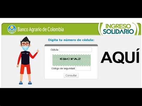 Check spelling or type a new query. Banco Agrario Ingreso Solidario Consultar Por Cédula ...