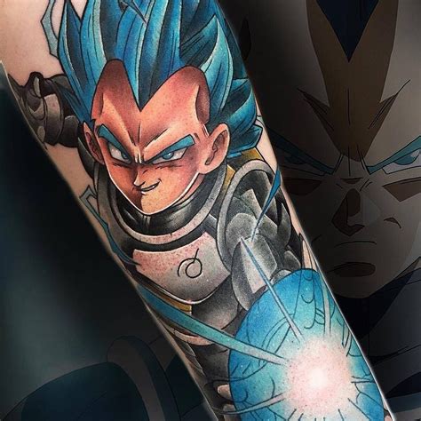 Dragon ball tattoo done by @kevindtattoos to submit your work use the tag #epicgamerink and don't forget to share our. I just recently got this Vegeta tattoo : dbz