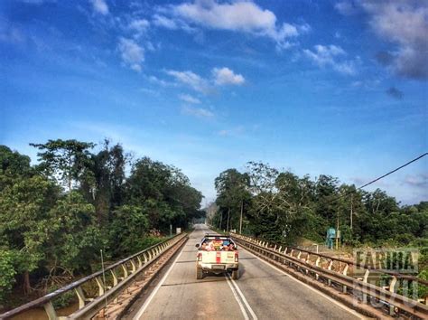 Laluan nk ke sini agak teruk , jalan tanah nk kena naik 4x4. Iah Merambu: Air Terjun Jerangkang, Maran