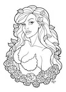 Thanks to these various adult artistic coloring pages, reproduce or personalize masterpieces created by the greatest artists of all times (from da vinci to warhol, including monet, renoir, picasso). Pretty Girl with Flowers coloring page | Recolor App ...