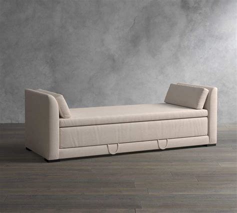 Inspired by the timeless chesterfield sofa, our dahila daybed brings rich design and luxurious detail to your retreat. Luna Upholstered Daybed Sleeper | Upholstered daybed, Sofa ...