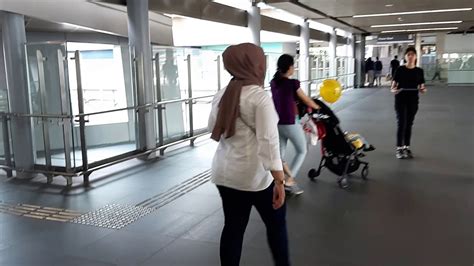 Happen to be in the lrt kelana jaya from klcc station to pasar seni station. Transit MRT to LRT pasar seni KL - YouTube