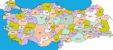 Türkiye haritası illeri için doğru yerdesiniz. Türkiye Bölgeler ve İller Haritası | Kısa Bilgiler