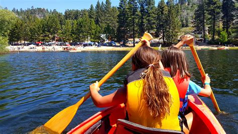 Our other popular types of vacation rentals in san bernardino include: Kayaking at the Get Lost Inn rental cabin in Green Valley ...