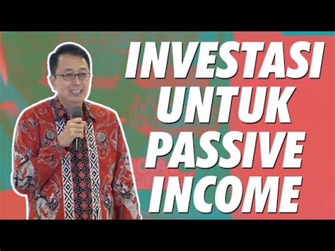 Maybe you would like to learn more about one of these? 3 JENIS INVESTASI UNTUK PASSIVE INCOME - YouTube