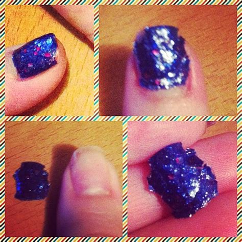 Get your hands on new elmer's gue. #nails diy peel off elmers glue base coat experiment. I ma ...