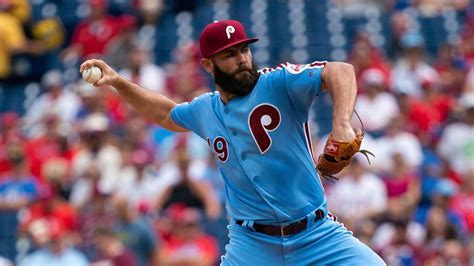 Early life, stats, contract, trade, no hitter & wife. Jake Arrieta: Phillies pitcher expected to have elbow surgery