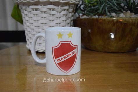 Fundado el 29 de julio de 1943 y juega actualmente en el campeonato brasileño de serie b. Caneca Vila Nova Futebol Clube no Elo7 | Charbel.com (B6FB2F)