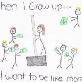 30yr old woman is a professional pole dancer and new mom. A picture of child's mother selling shovels. LOL | Funny ...