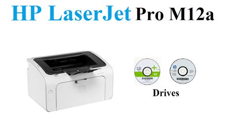 Install printer software and drivers; .: LaserJet Pro M12a Printer