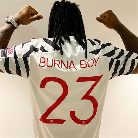 Keane and cantona inducted into pl hall of fame. Burna Boy is first to flaunt the Man U Jersey In Nigeria ...