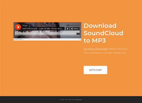 Here are some of our favourites. Soundcloud to MP3 online converter
