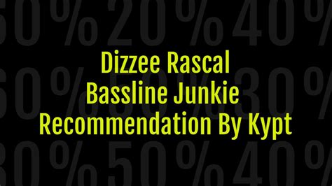 Watch the video for bassline junkie from dizzee rascal's the fifth (deluxe) for free, and see the artwork, lyrics and similar artists. Dizzee Rascal - Bassline Junkie - YouTube