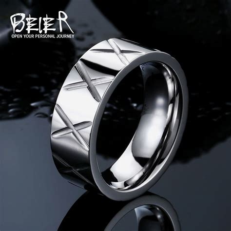 That gives me just enough cleaning solution to wash two barrels of steel shot. Stainless Steel pure silver color X design men ring ...