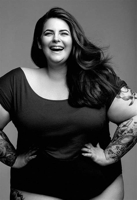 I don't understand why these models go heavy on the ink. Everyone's Talking About Tess Holliday's Plus-Size Photo ...