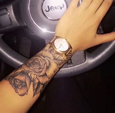 You can also try to have a tribal tattoo style; Forearm rose tattoo | Rose tattoo, Tattoos, I tattoo