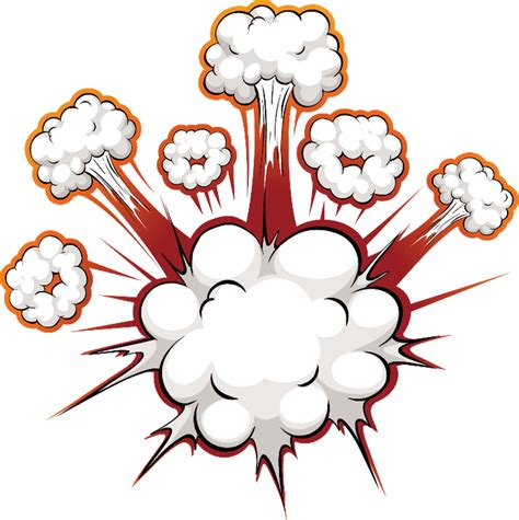 Dynamite bomb, firing blast shots game animation or gaming exploded vector illustration set. #bomb #blast #cartoon #effect #white #explosion #red ...