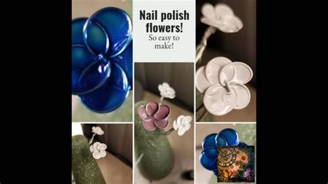 Check spelling or type a new query. DIY Nail Polish Flower Embelishments - YouTube