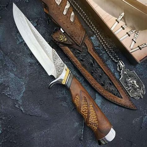 Knife blades and metal components are forged and manufactured, specially for. Survival Knife, Handcrafted Knife, Fixed Blade Knife ...