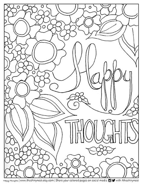 Color pictures of affirmations, positive quotes, inspirational text, uplifting words and more! Adult Coloring Video Tutorial with pencils and brush pens