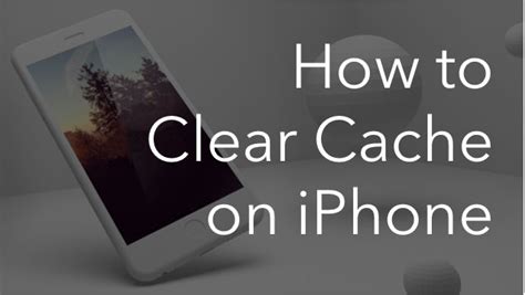 And iphone cleaner apps that claim to clear app caches can't get that access either — it's just the way ios is built. (Solved) How to clear Cache on iPhone to make your device ...
