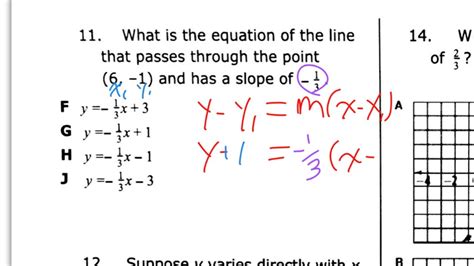 Use this guide as a resource as you program and grade students, develop instructional supports and. Algebra 1 midterm review #11 - YouTube